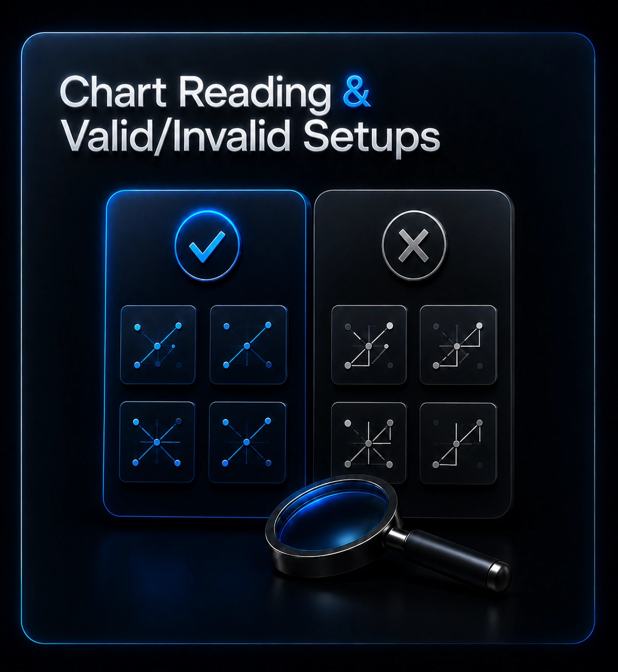 Chart Reading and Valid or Invalid Setups visual